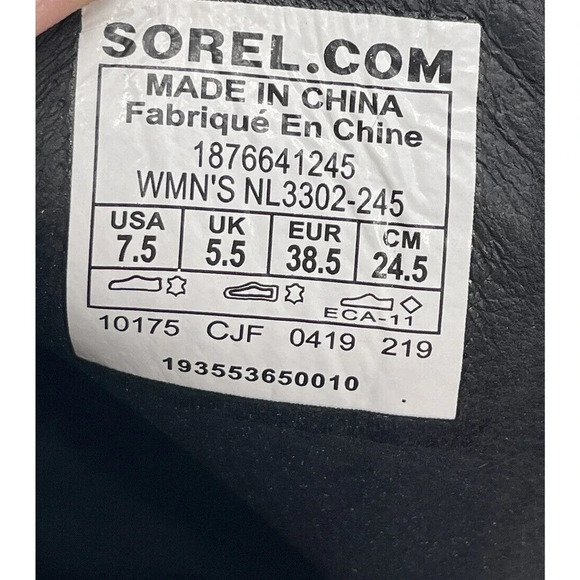 Sorel Blake Bootie Quarry Gray Boots Size US 7.5 Women's EU 38.5 NL3302-245 - Picture 15 of 15